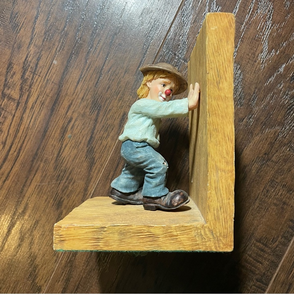 Emmett Kelly Little Emmett Clown Bookend